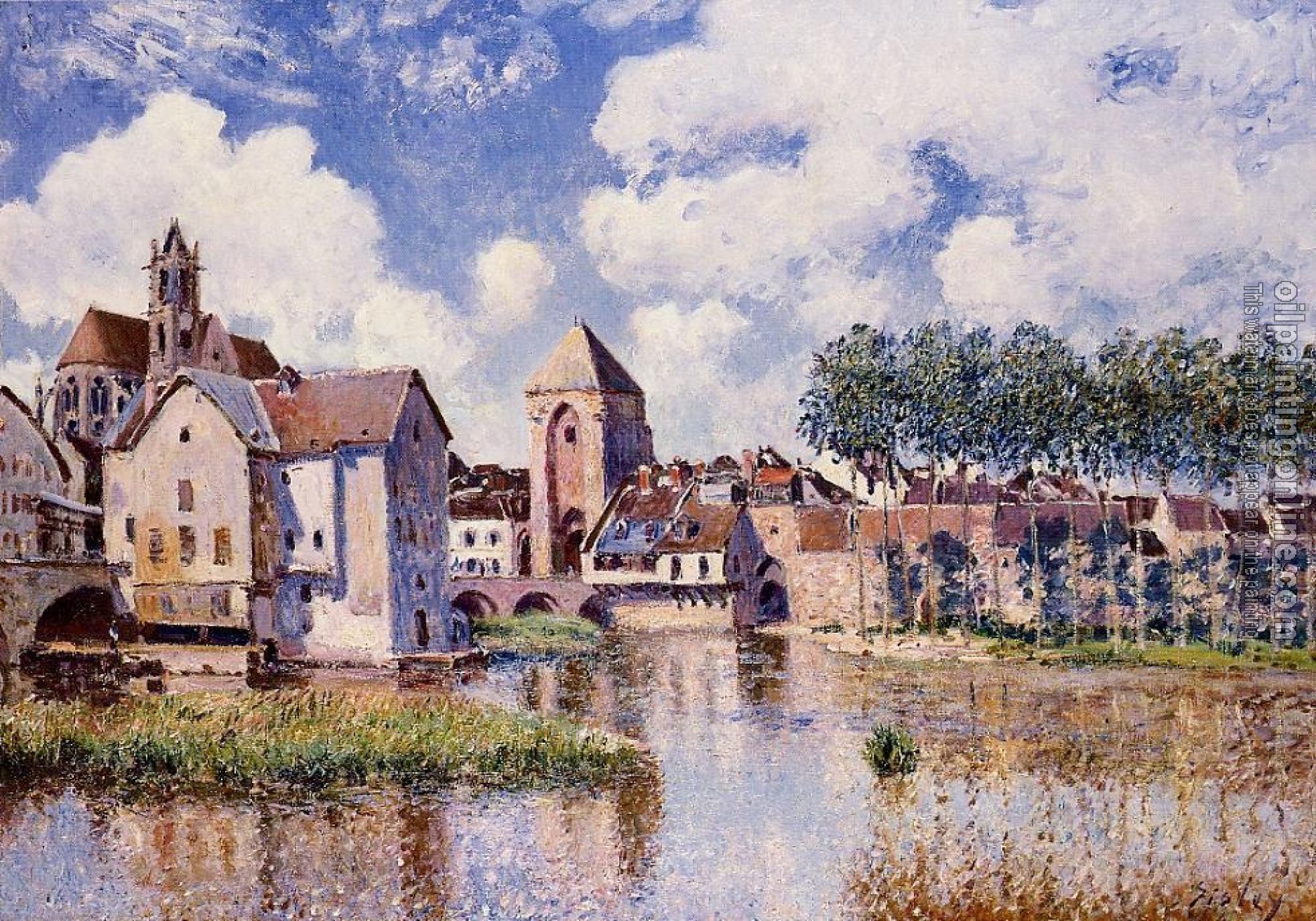 Sisley, Alfred - Moret-sur-Loing